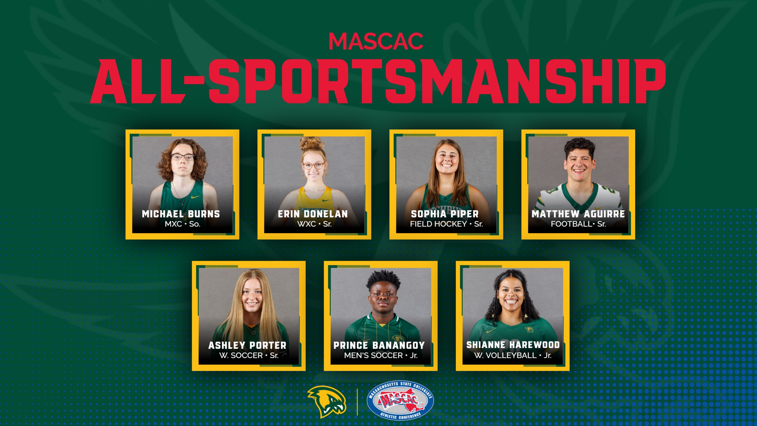MASCAC Releases Fall All-Sportsmanship Team