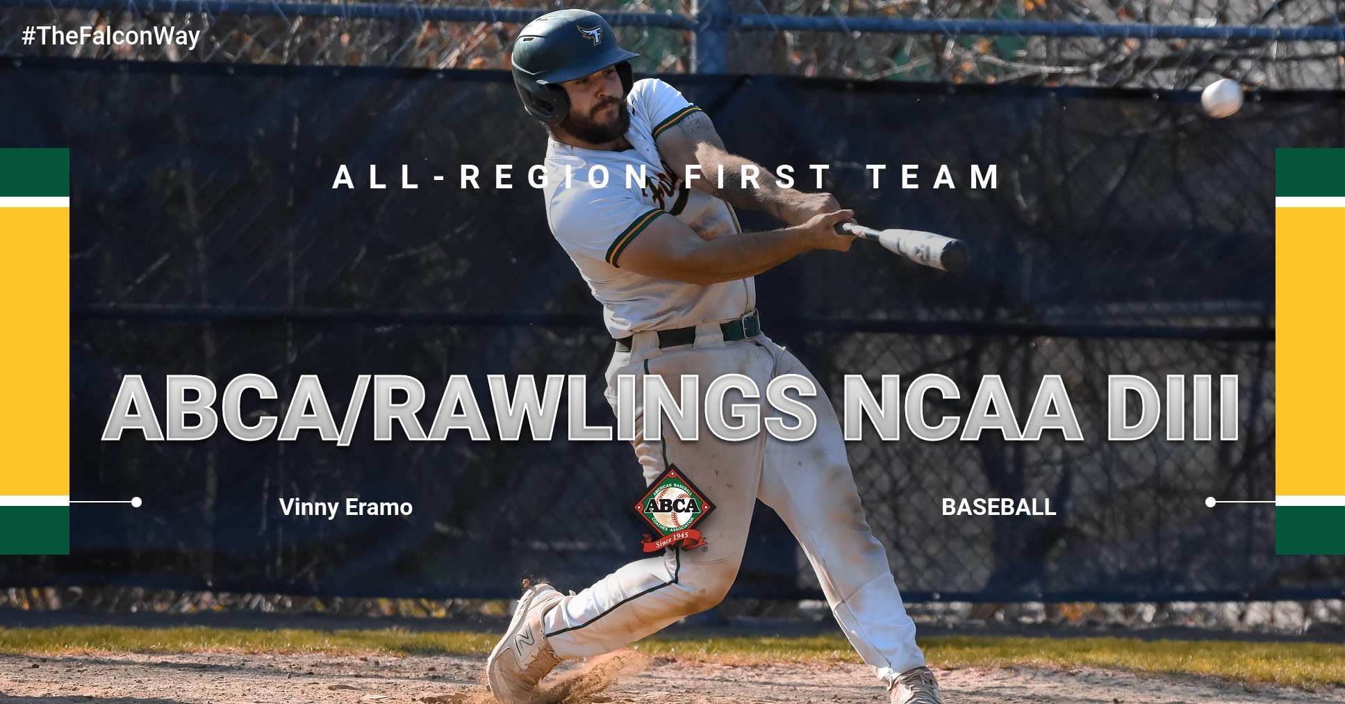 Eramo Selected To 2023 ABCA/Rawlings NCAA DIII All-Region First Team