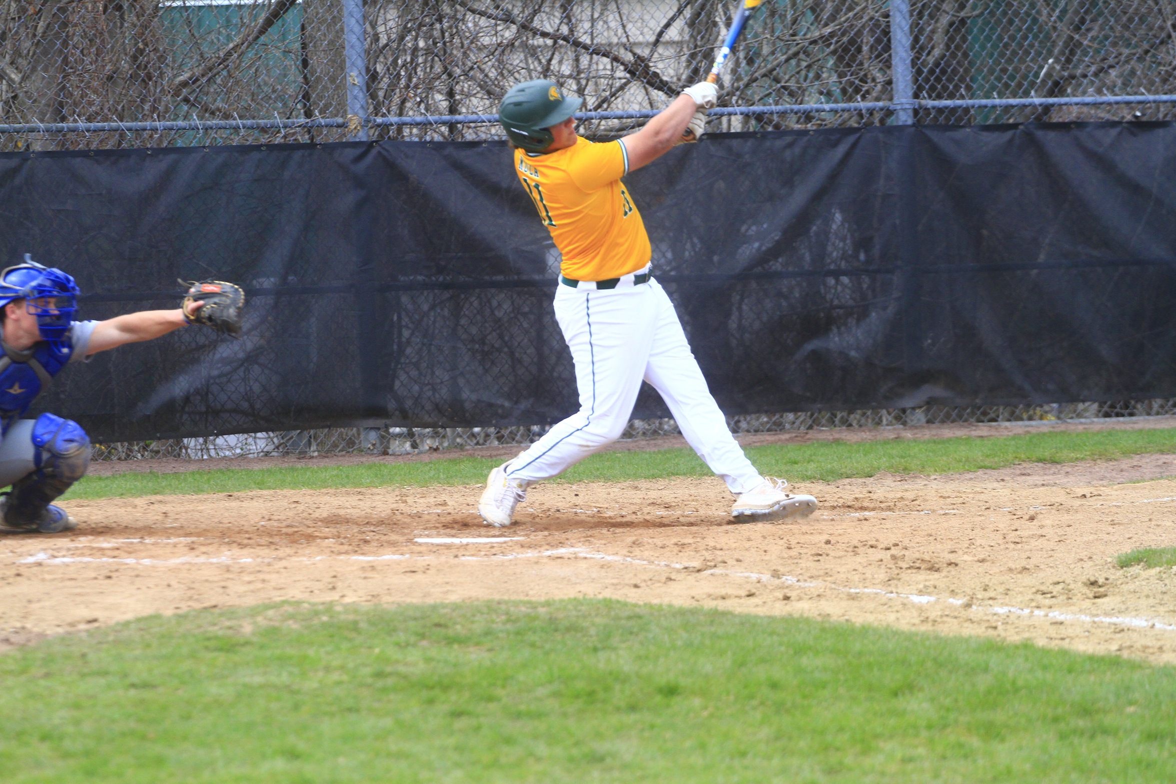 Baseball Topped By Owls in Conference Action