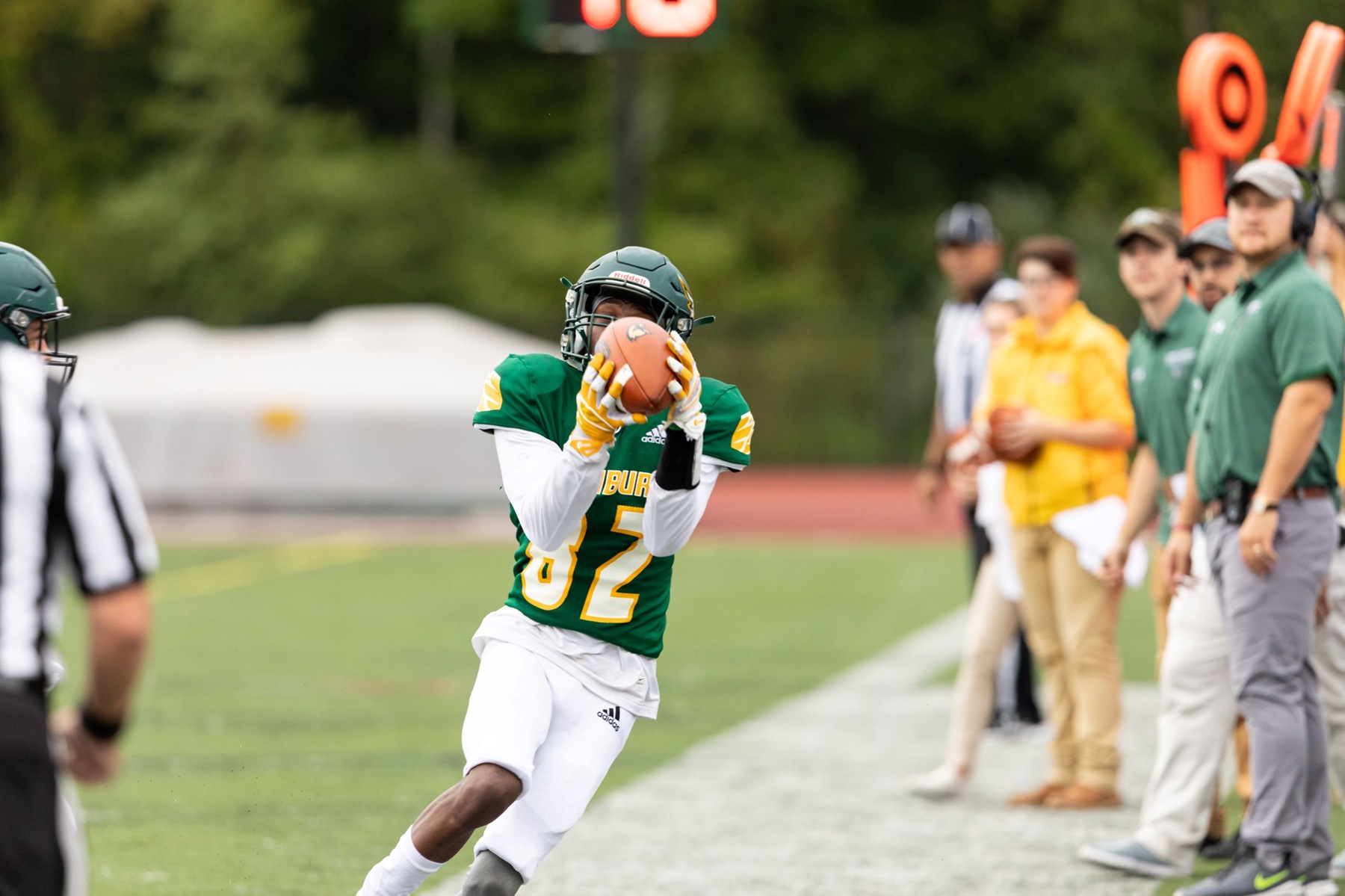 Falcons Fall to Rams in MASCAC Football Action