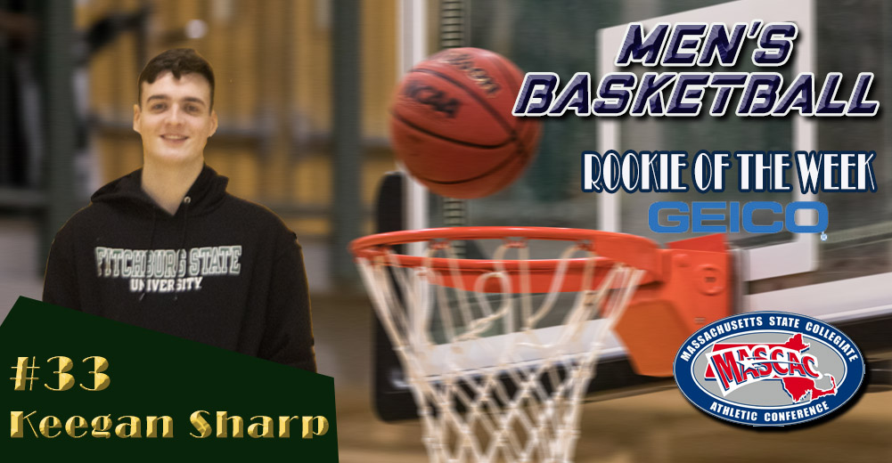 Sharp Named MASCAC Men’s Basketball Rookie Of The Week