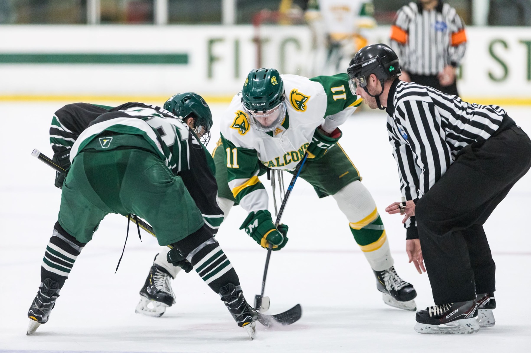 Falcons Skate to Overtime Tie with Owls