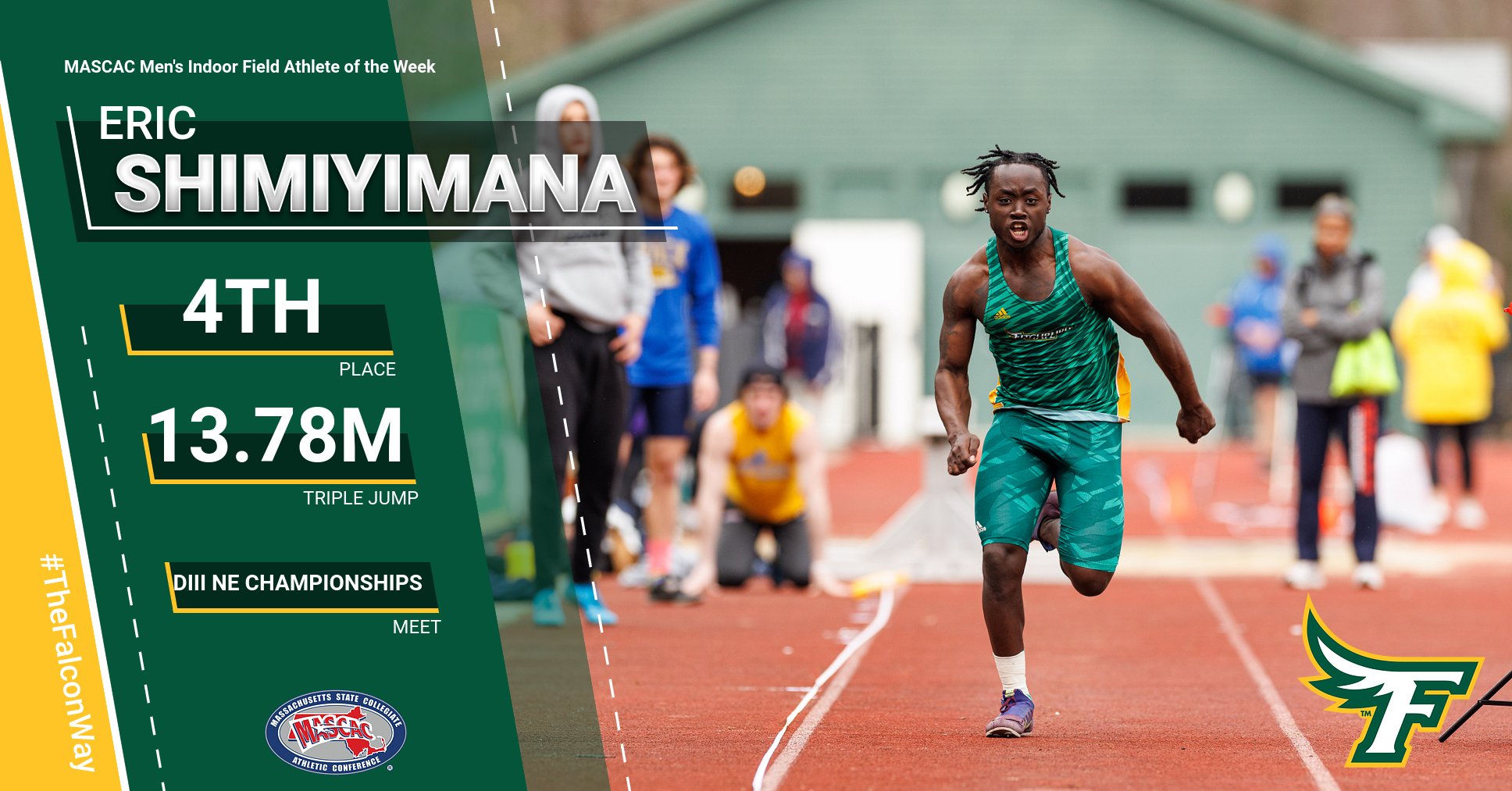 Shimiyimana Named Men’s Indoor Field Athlete of the Week