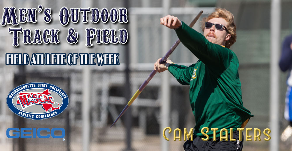 Stalters Named MASCAC Men’s Outdoor Field Athlete Of The Week