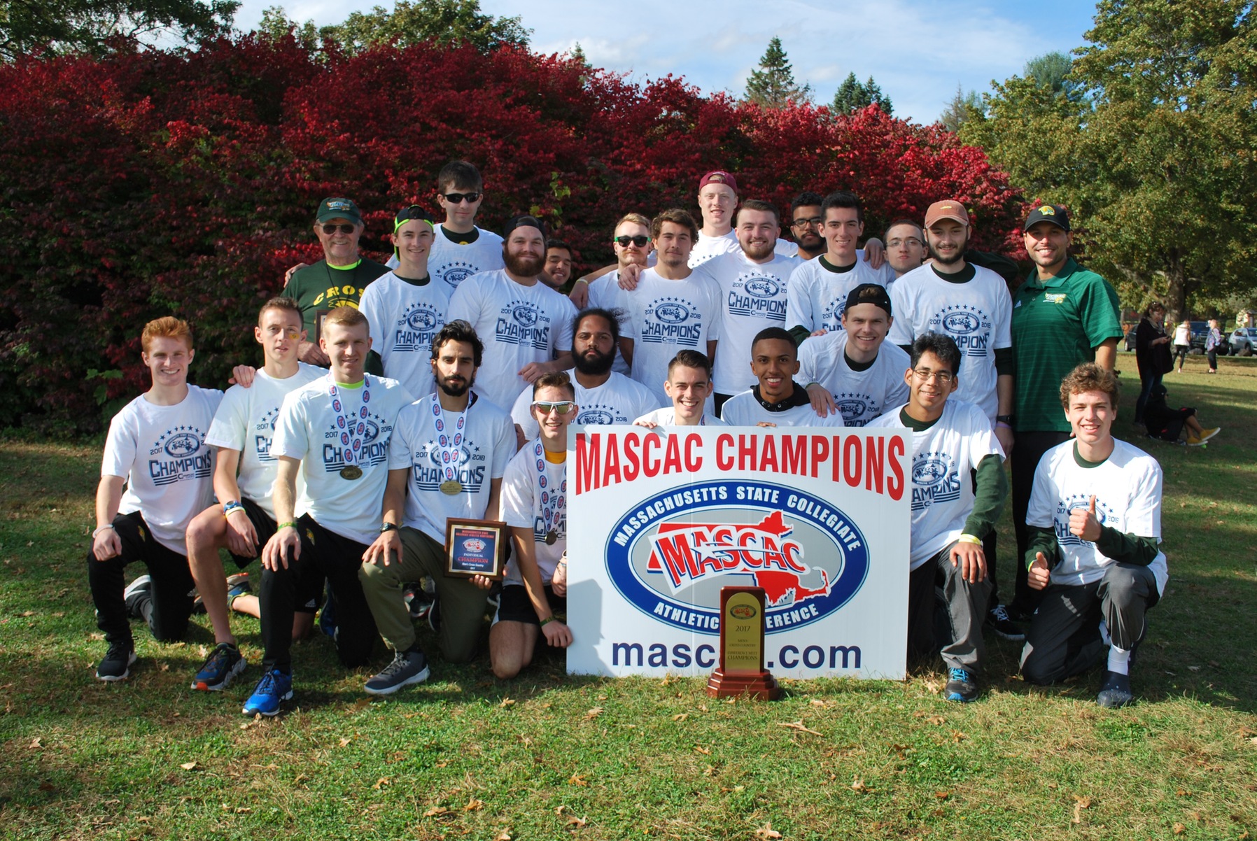 Falcons Claim MASCAC Men’s Cross Country Championship