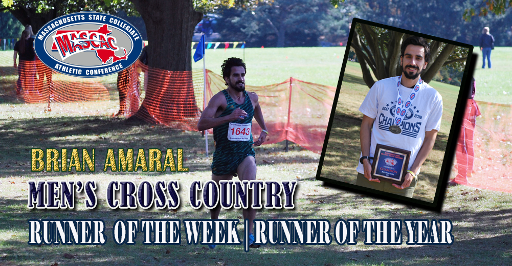 Amaral Earns MASCAC Men’s Cross Country Runner Of The Year Honors