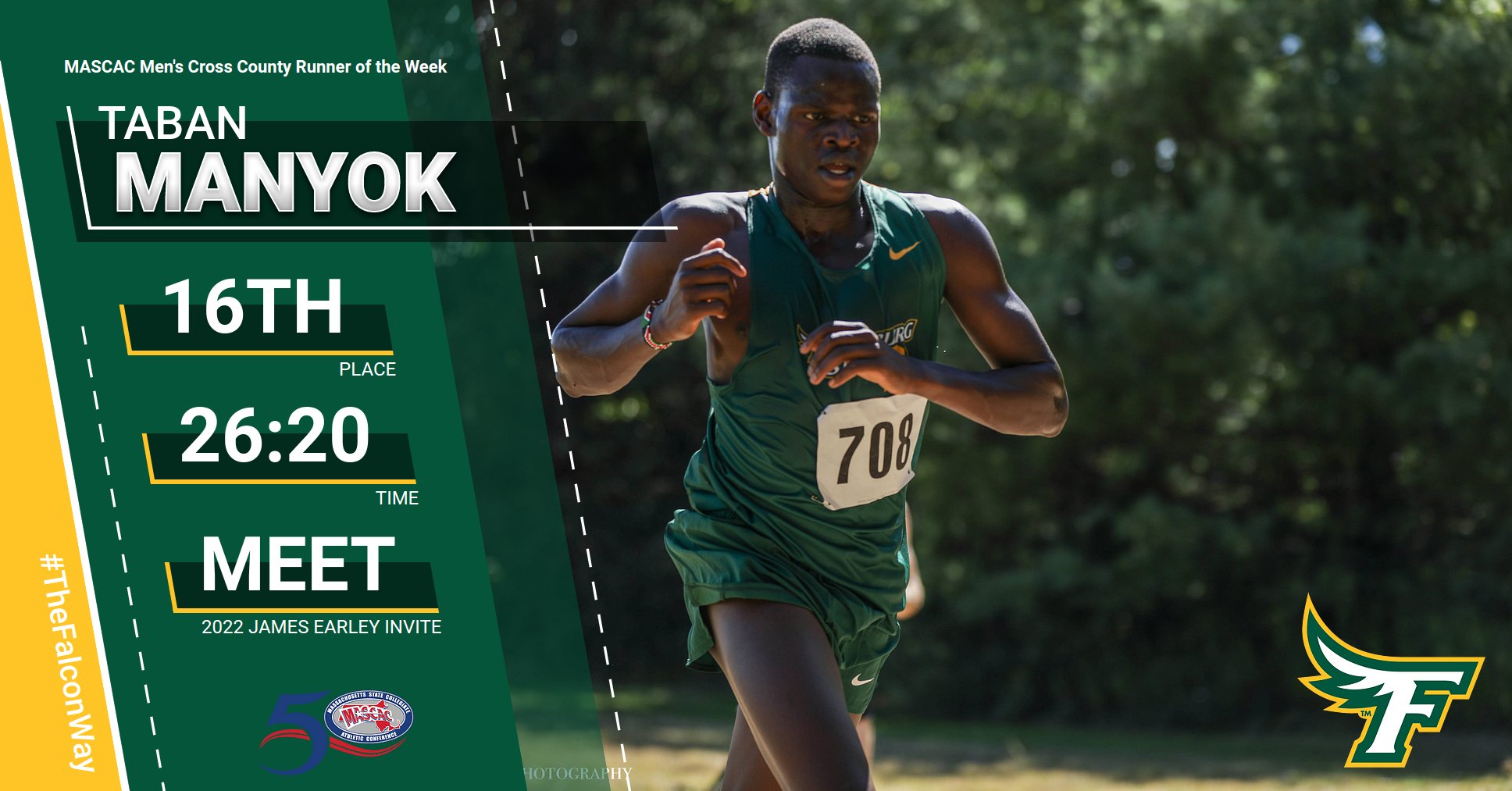 Manyok Collects Men’s Cross Country Runner of the Week