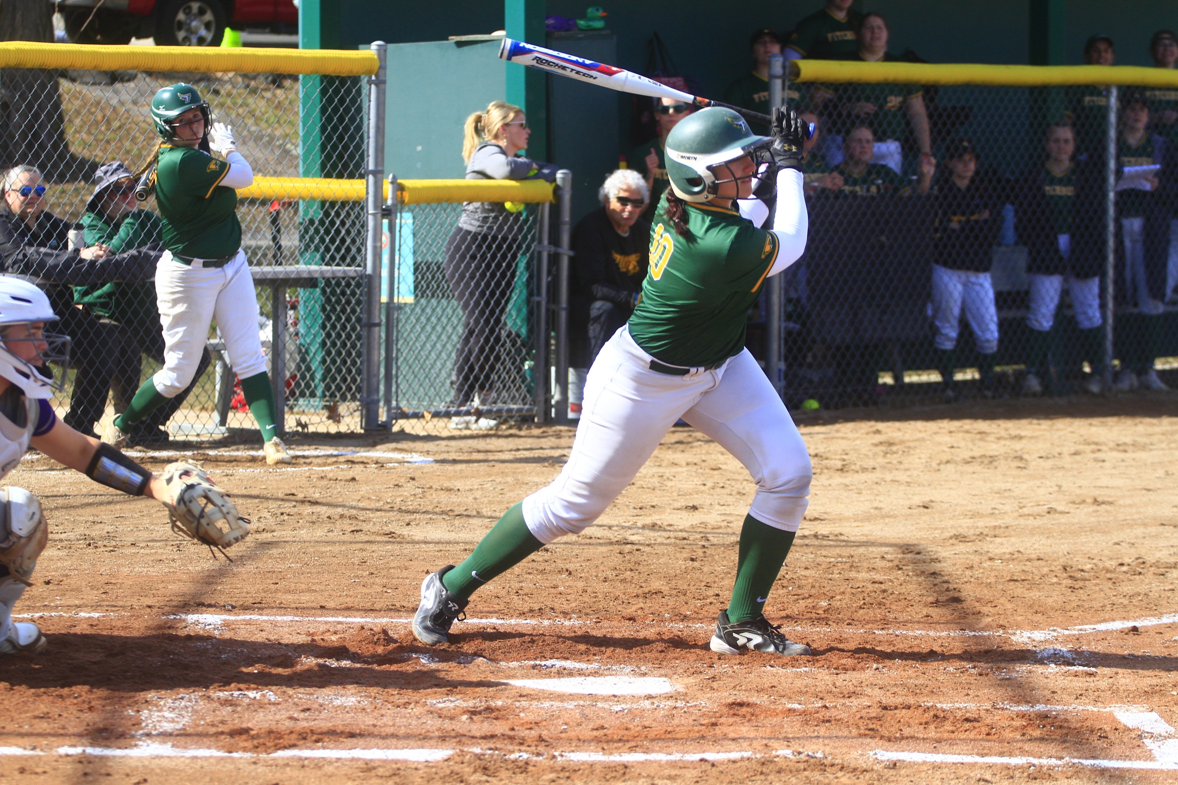 Softball Falls Twice To Vikings In MASCAC Action