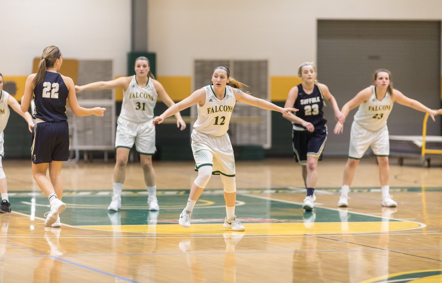 Falcons Defeated By Lancers, 74-63