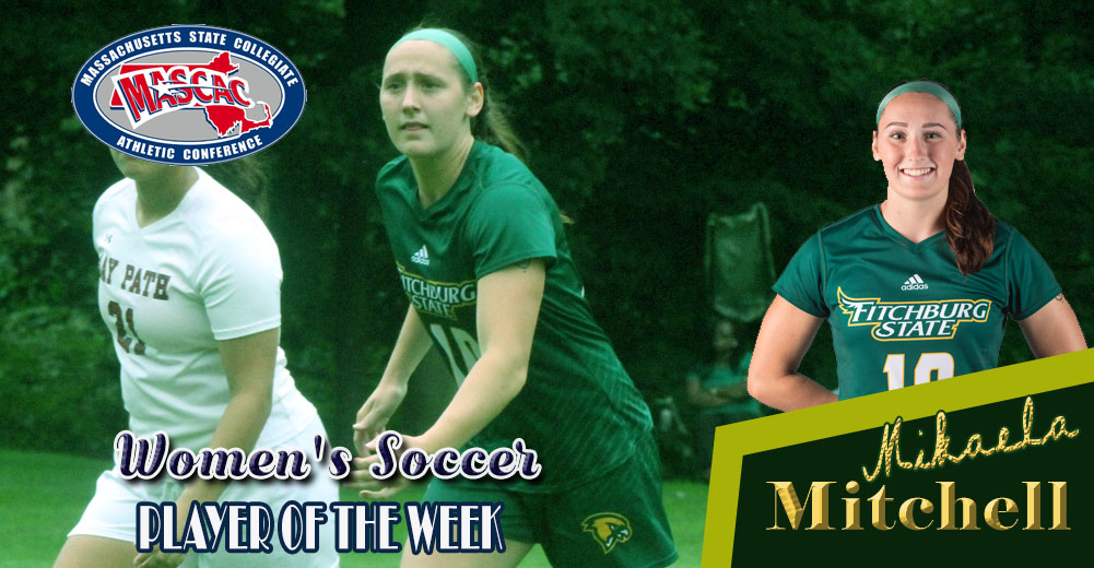 Mitchell Tabbed MASCAC Women’s Soccer Player Of The Week