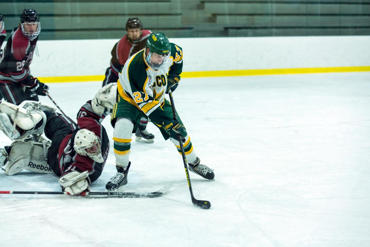 Fitchburg State Skates Past Worcester State, 7-3
