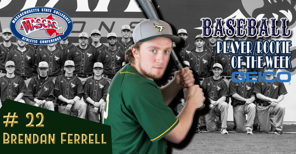Ferrell Collects Pair Of MASCAC Baseball Weekly Honors