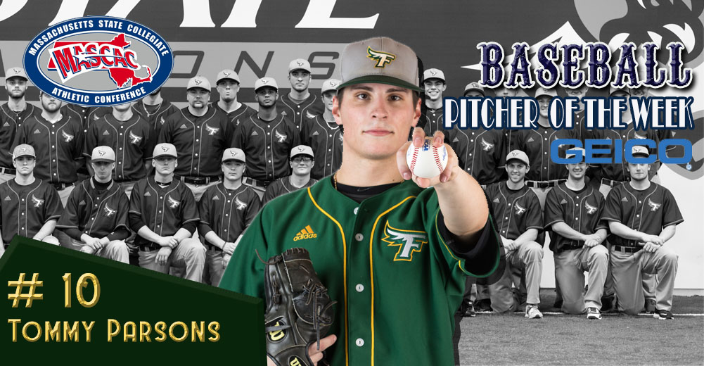Parsons Tabbed MASCAC Baseball Pitcher Of The Week