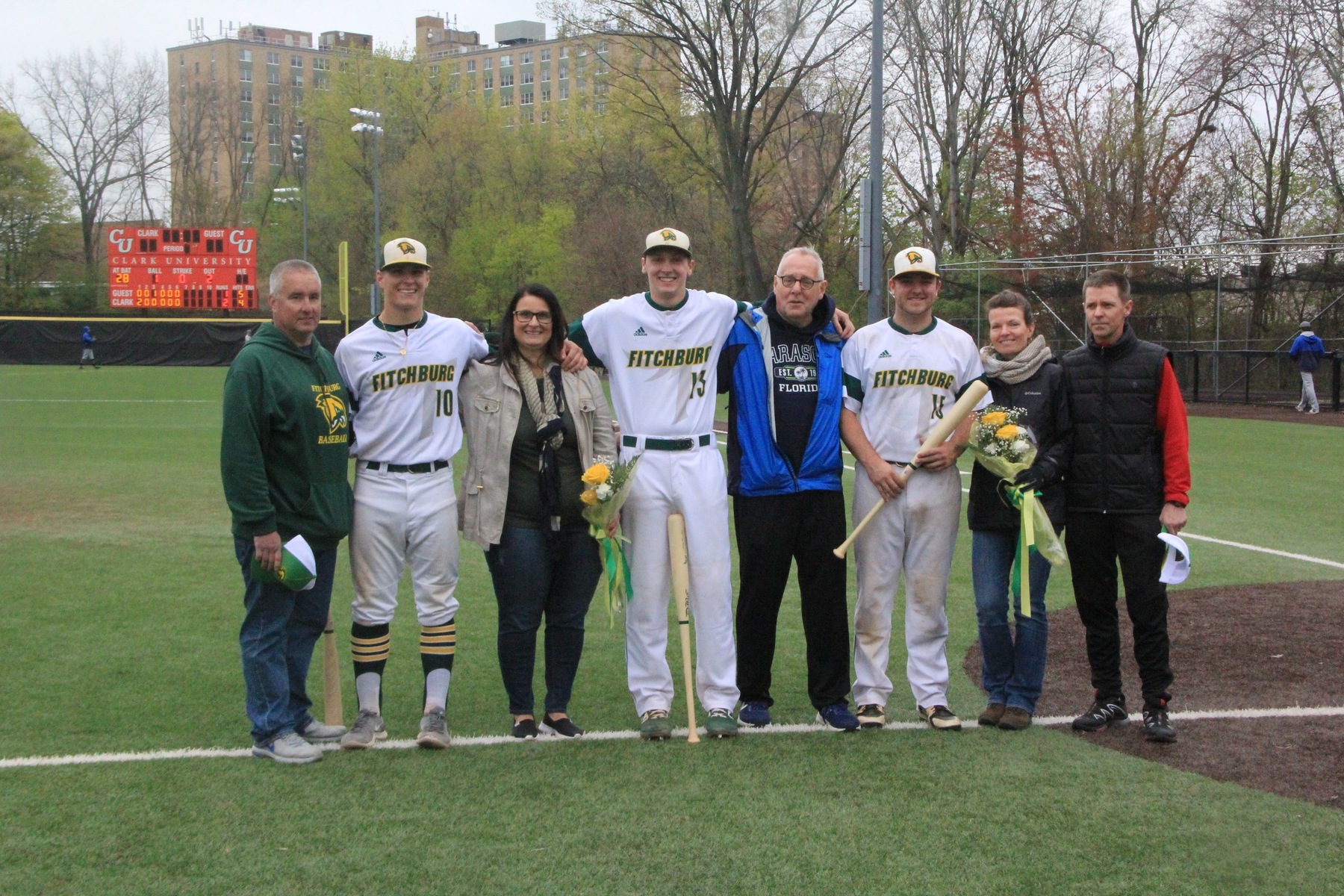 Falcons Split Twinbill with Owls on Senior Day