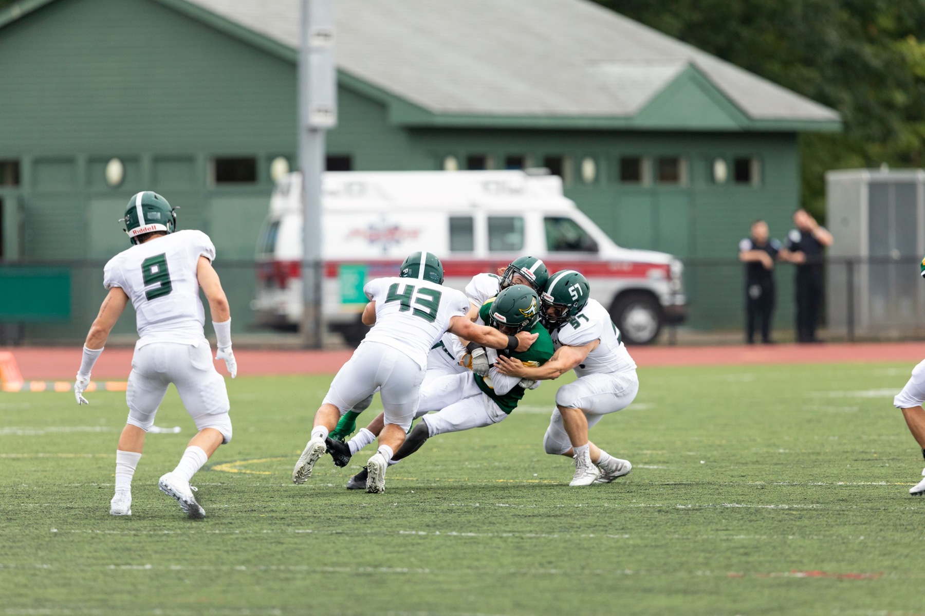 Owls Fly Past Falcons in MASCAC Football Action