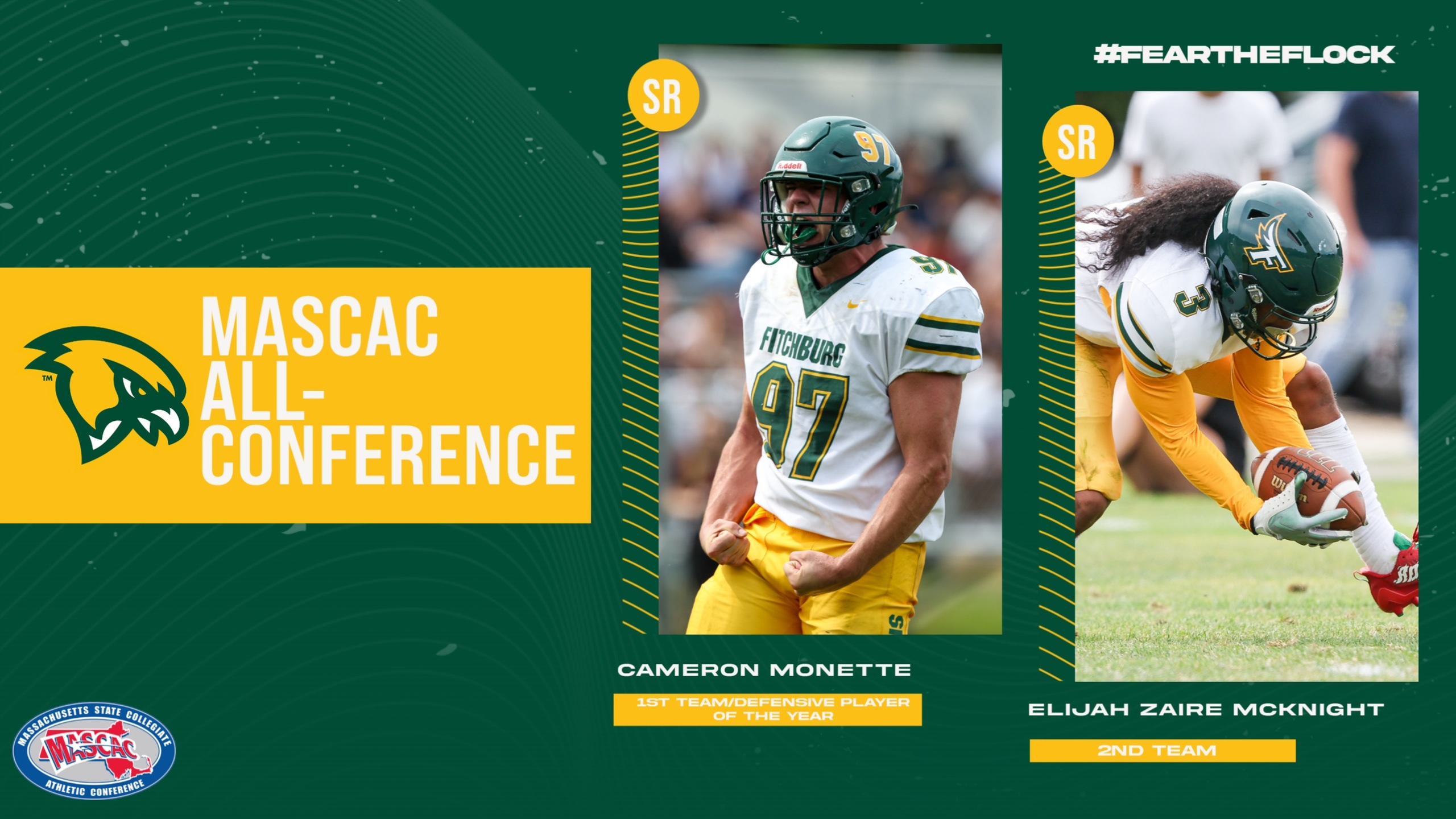 Football Duo Earn MASCAC All-Conference Accolades