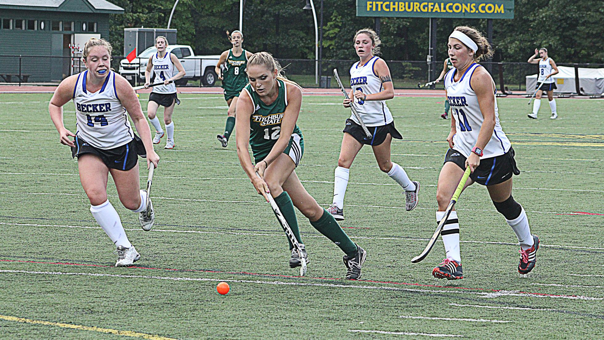 Fitchburg State Field Hockey Marches Past Raiders, 4-0