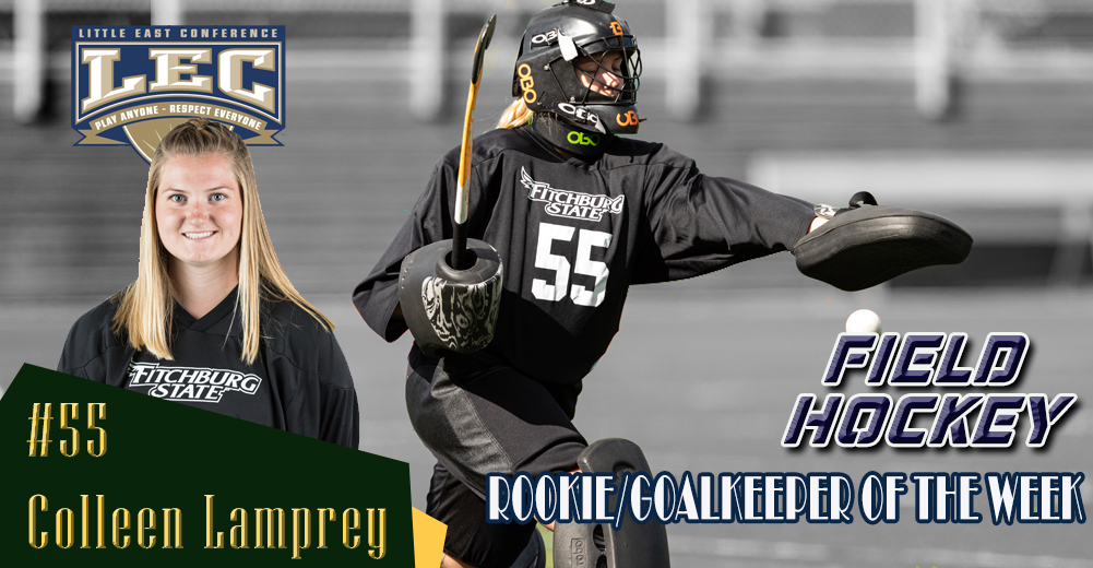 Lamprey Named LEC Field Hockey Goaltender And Rookie Of The Week