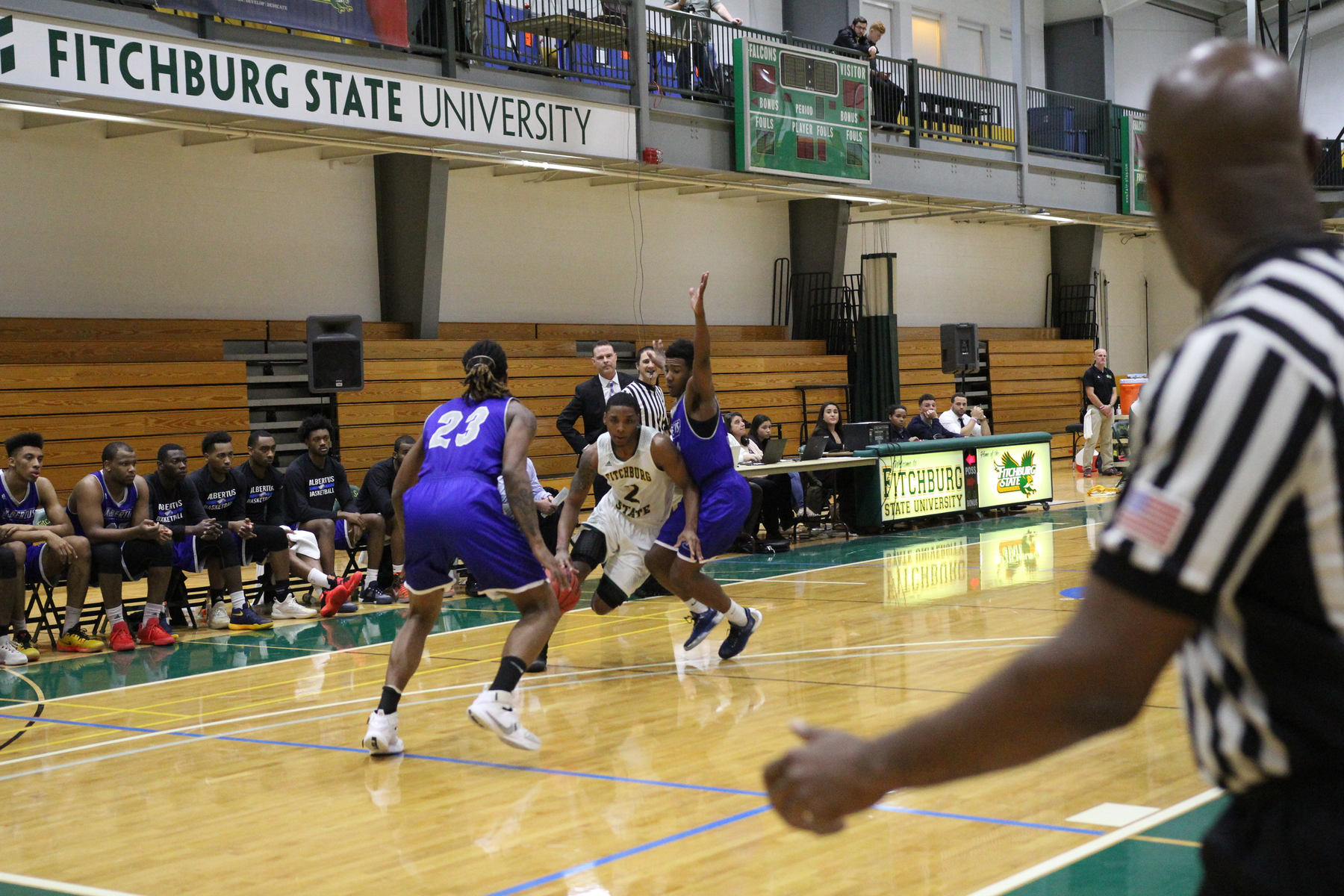Fitchburg State Holds Off Salem State, 87-83