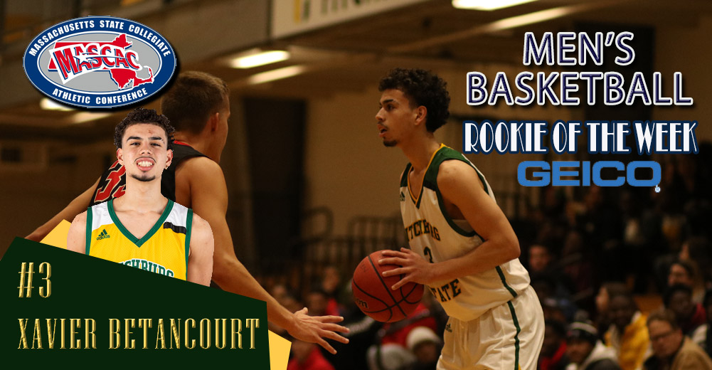 Betancourt Tabbed MASCAC Men’s Basketball Rookie Of The Week