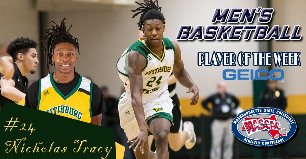 Tracy Selected MASCAC Men’s Basketball Player Of The Week