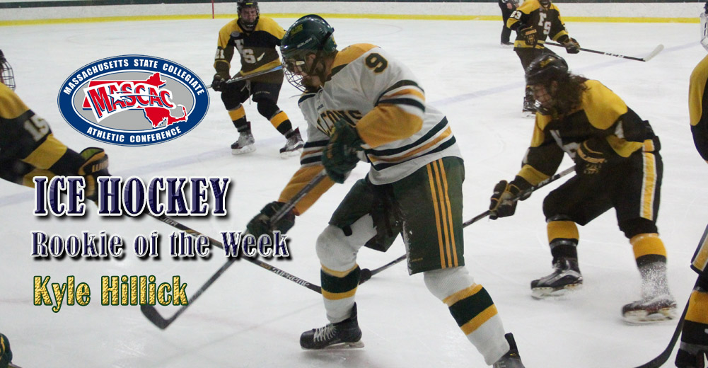 Hillick Selected MASCAC Ice Hockey Rookie of the Week