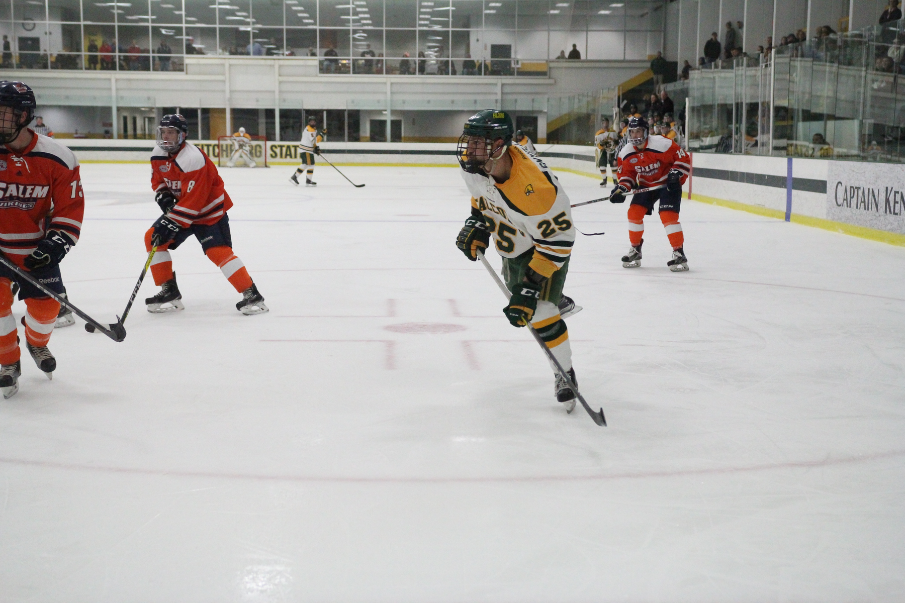 Fitchburg State Edged By Salem State, 3-1