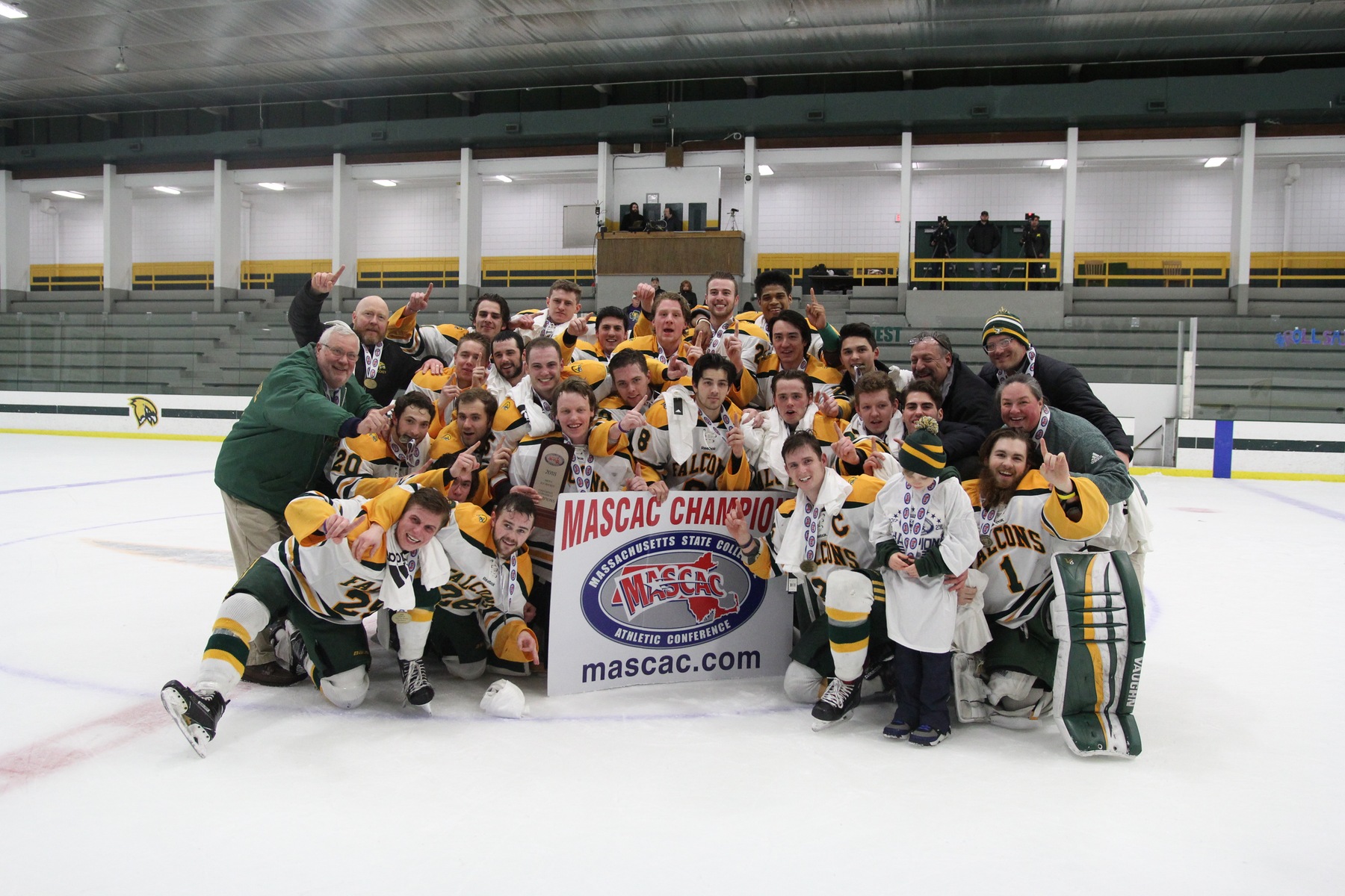 Falcons Capture MASCAC Crown With 2-0 Victory Over Corsairs
