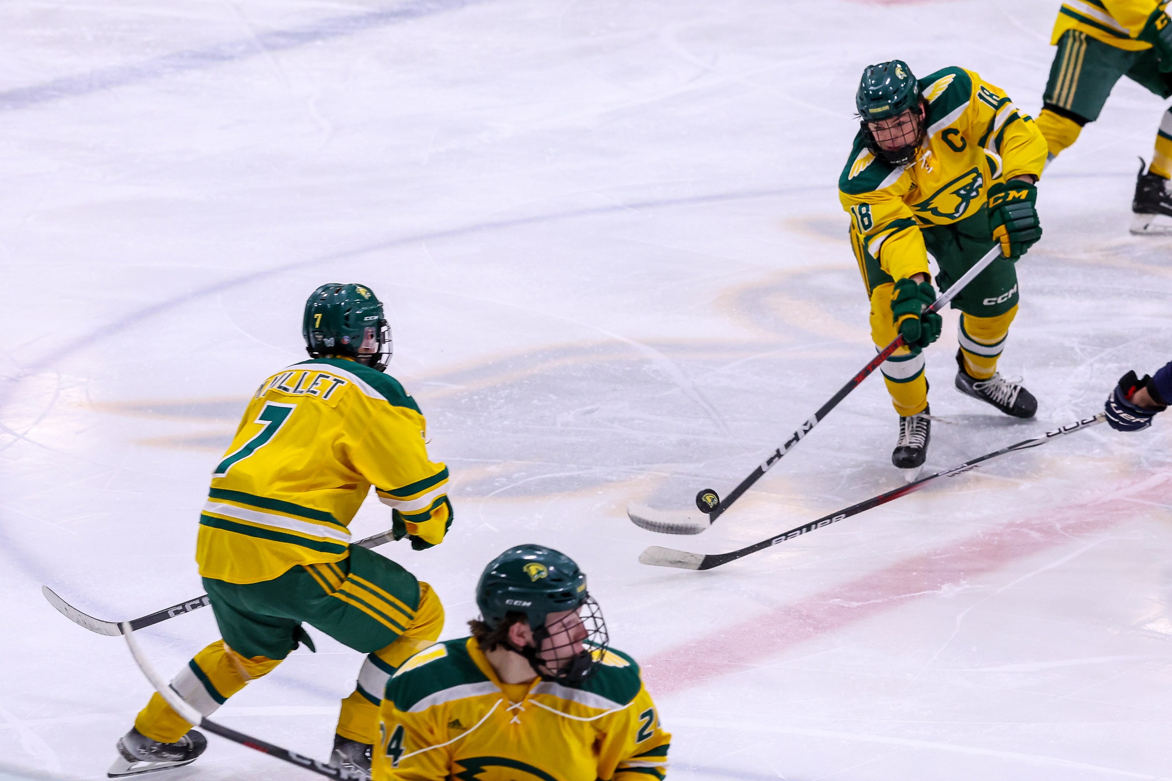 Ice Hockey Flies Past Rams