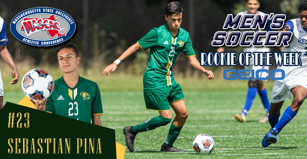 Pina Named MASCAC Men’s Soccer Rookie Of The Week