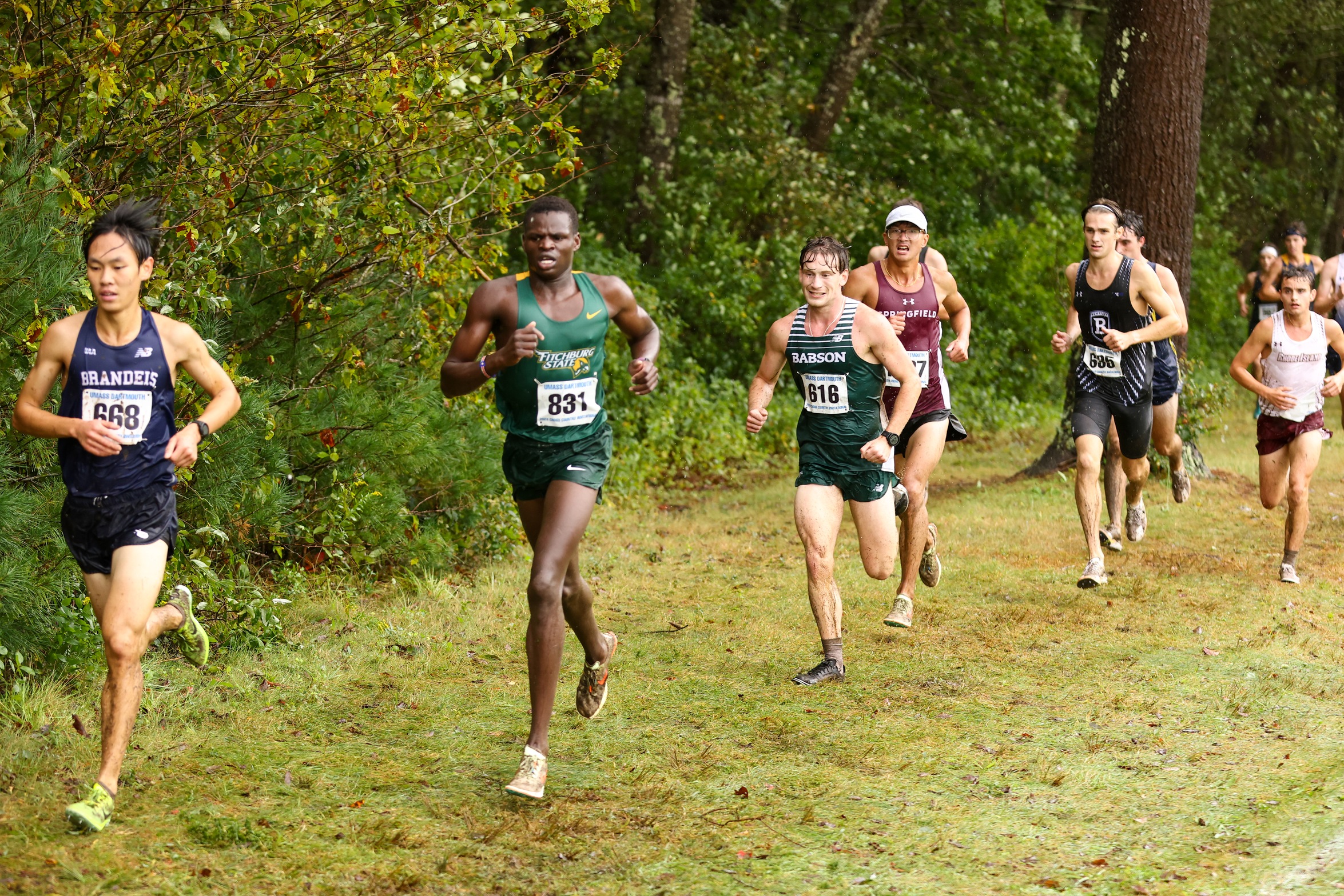 Men's Cross Country Races At 2024 Keene State Invite