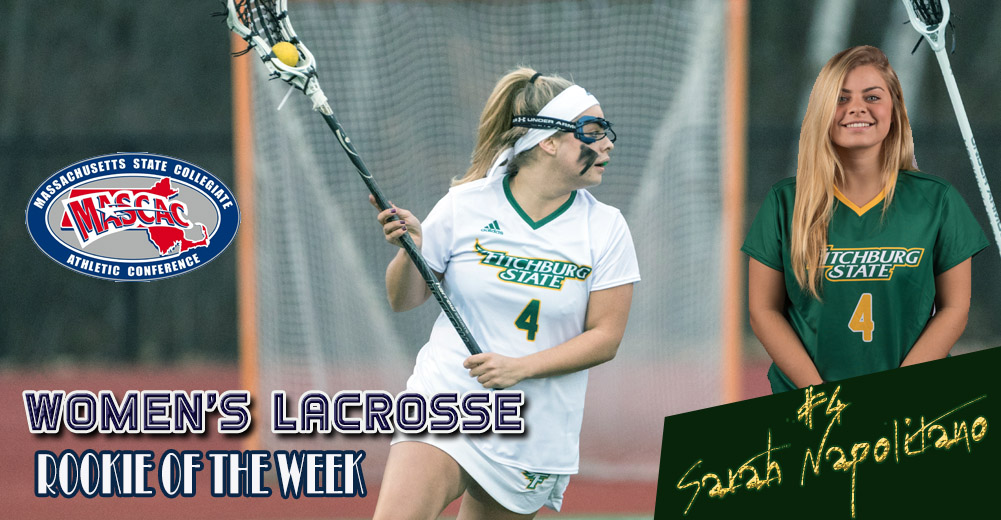Napolitano Earns MASCAC Women's Lacrosse Rookie Of The Week Honors
