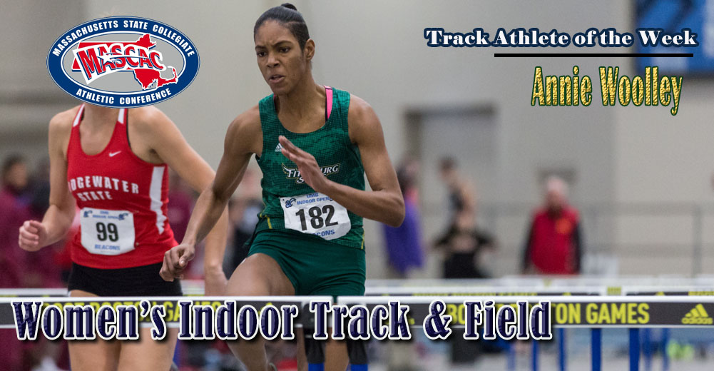 Woolley Tabbed MASCAC Women’s Indoor Track Athlete Of The Week