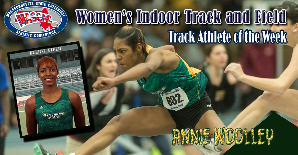Woolley Selected MASCAC Women’s Indoor Track Athlete Of The Week