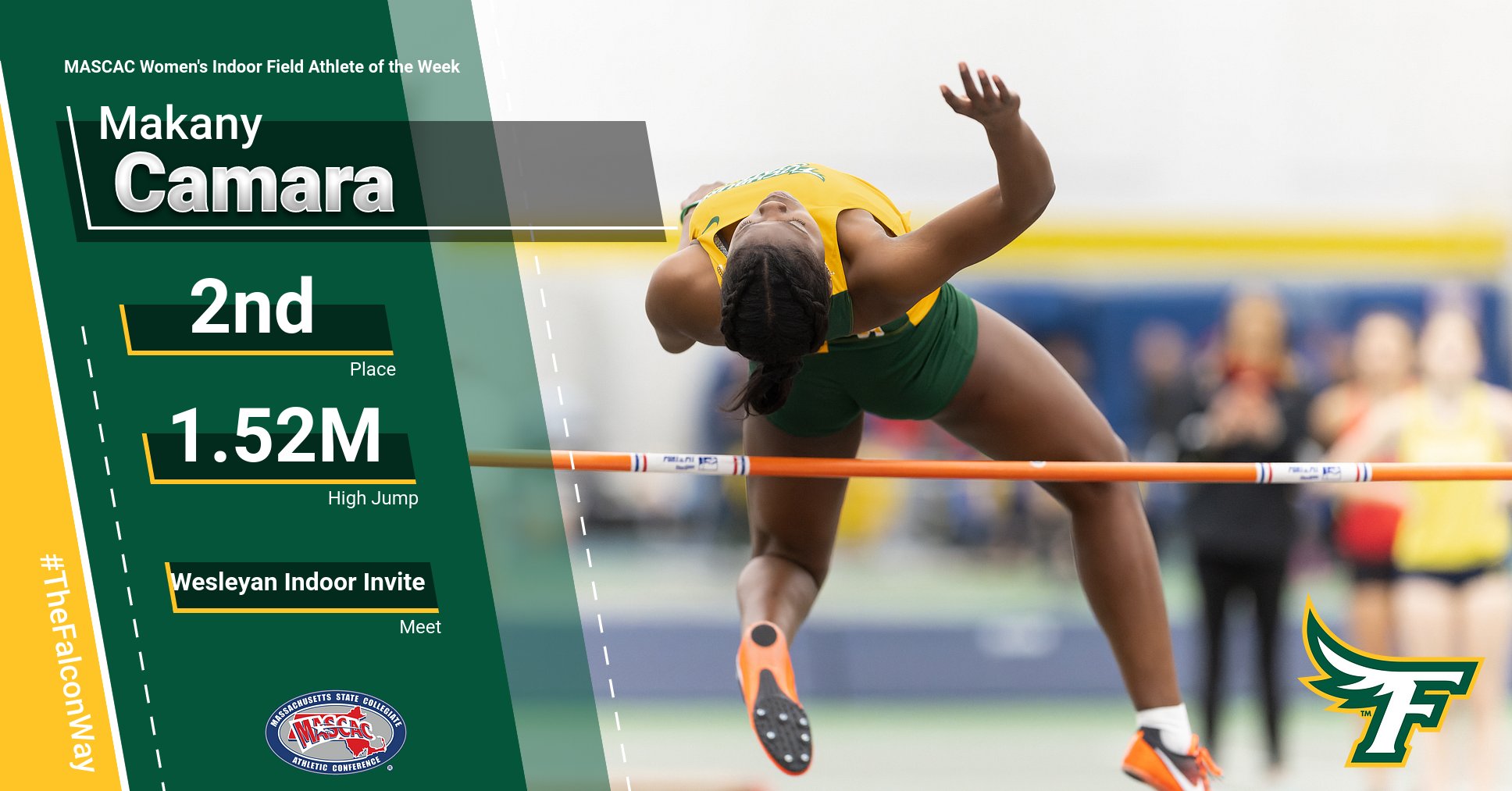 Camara Selected Women’s Indoor Field Athlete of the Week