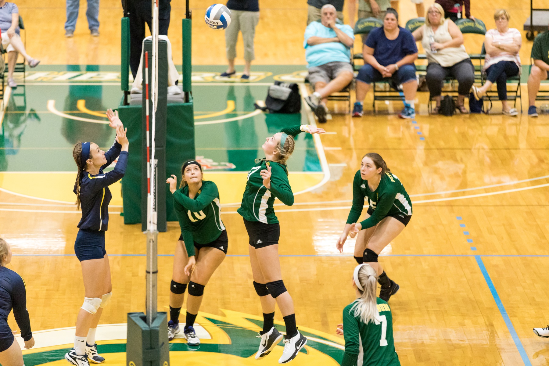 Falcons Battle Rams And Colonels In Tri-Match