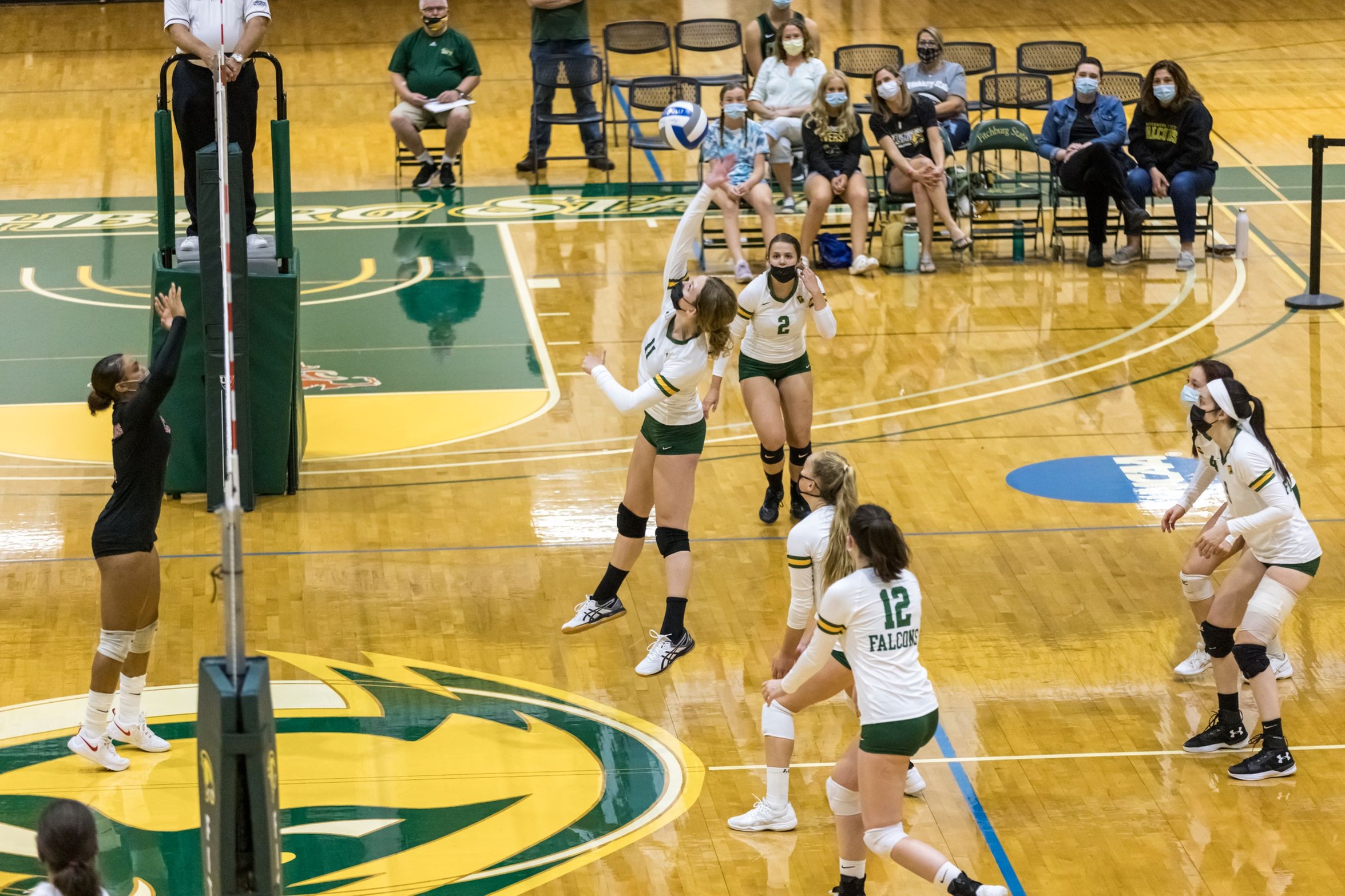 Volleyball Drops Pair to Pride