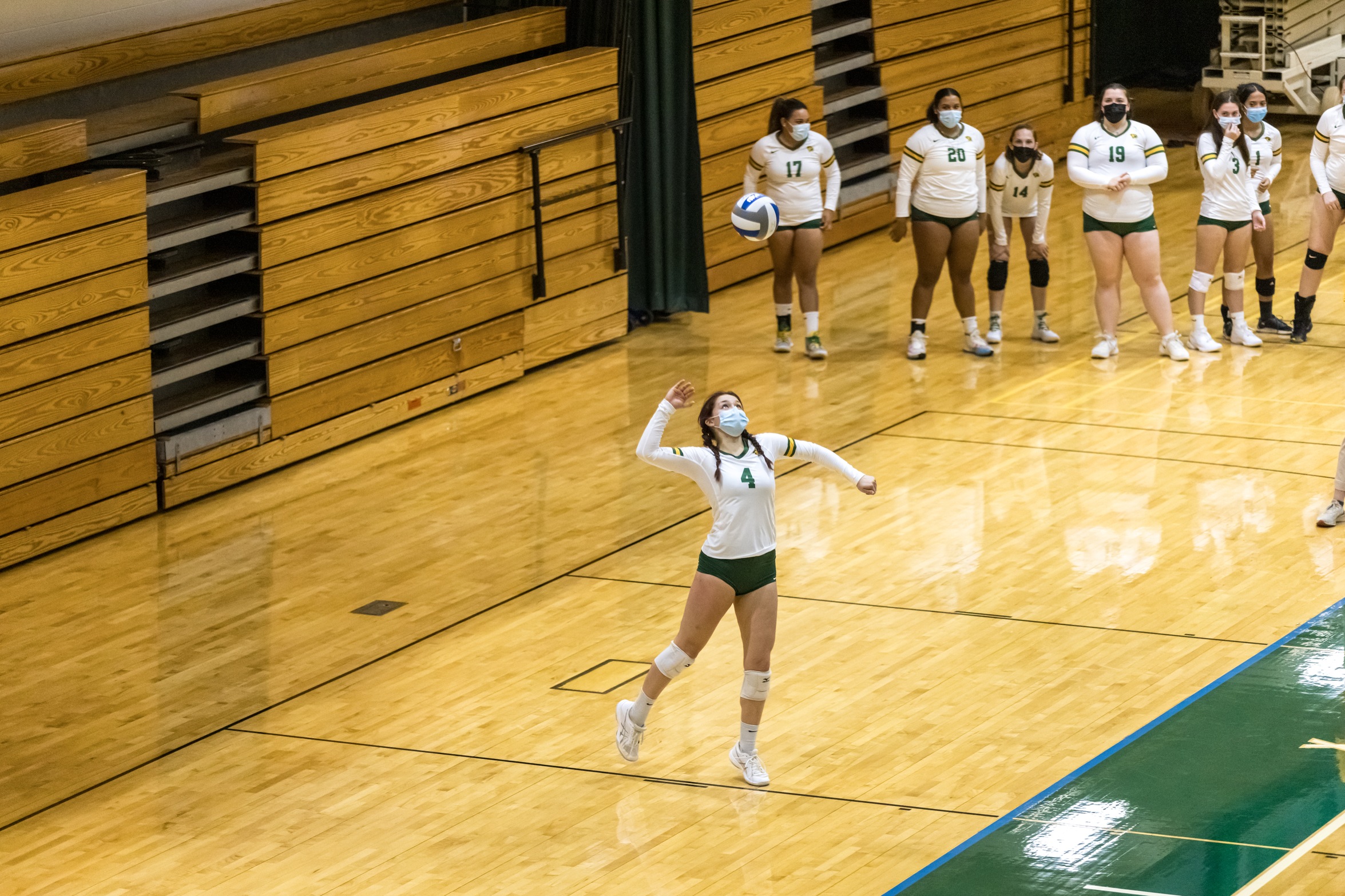 Falcons Topped By Colonels In Straight Sets