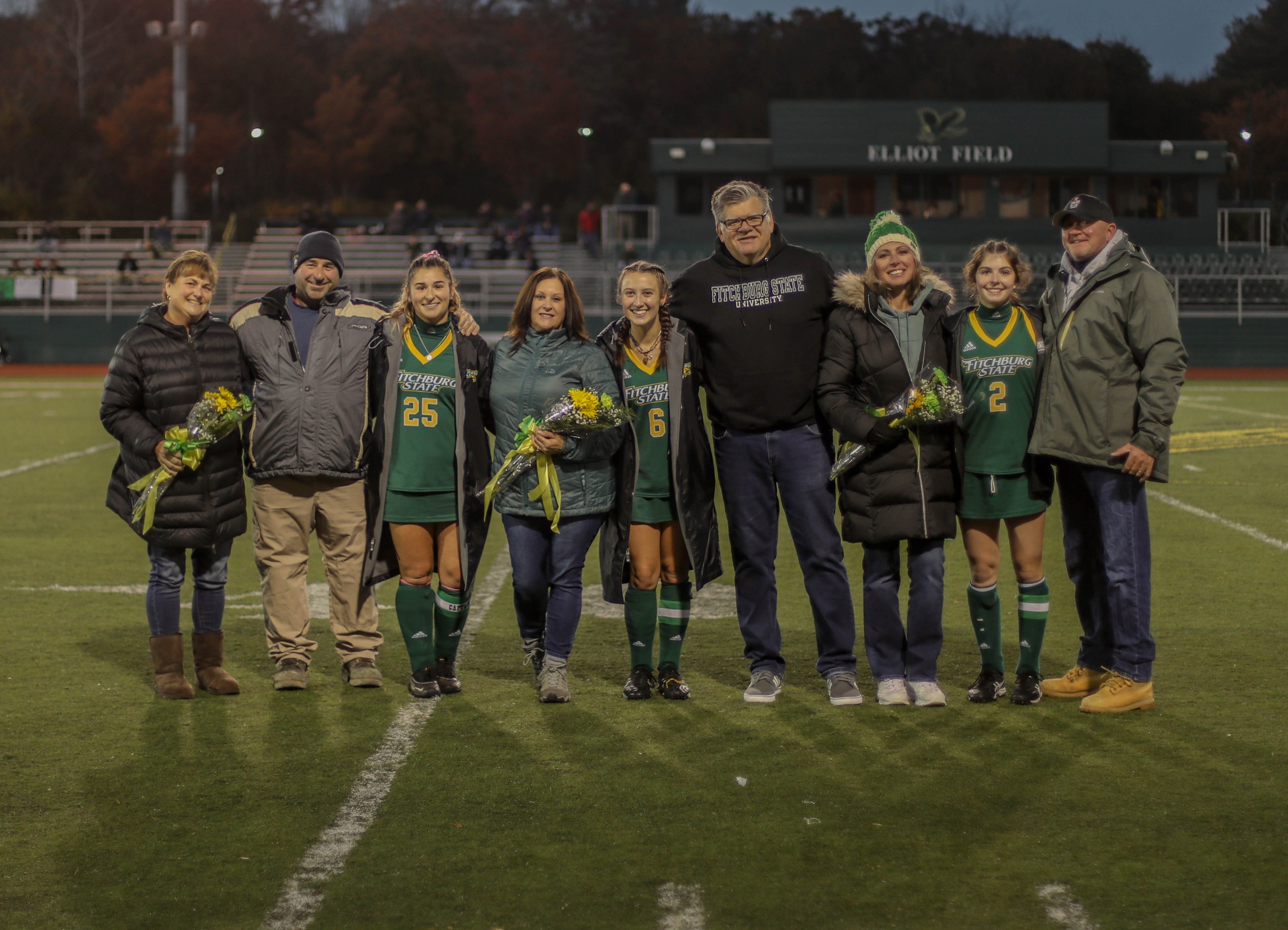   Falcons Race Past Rams on Senior Day, 1-0