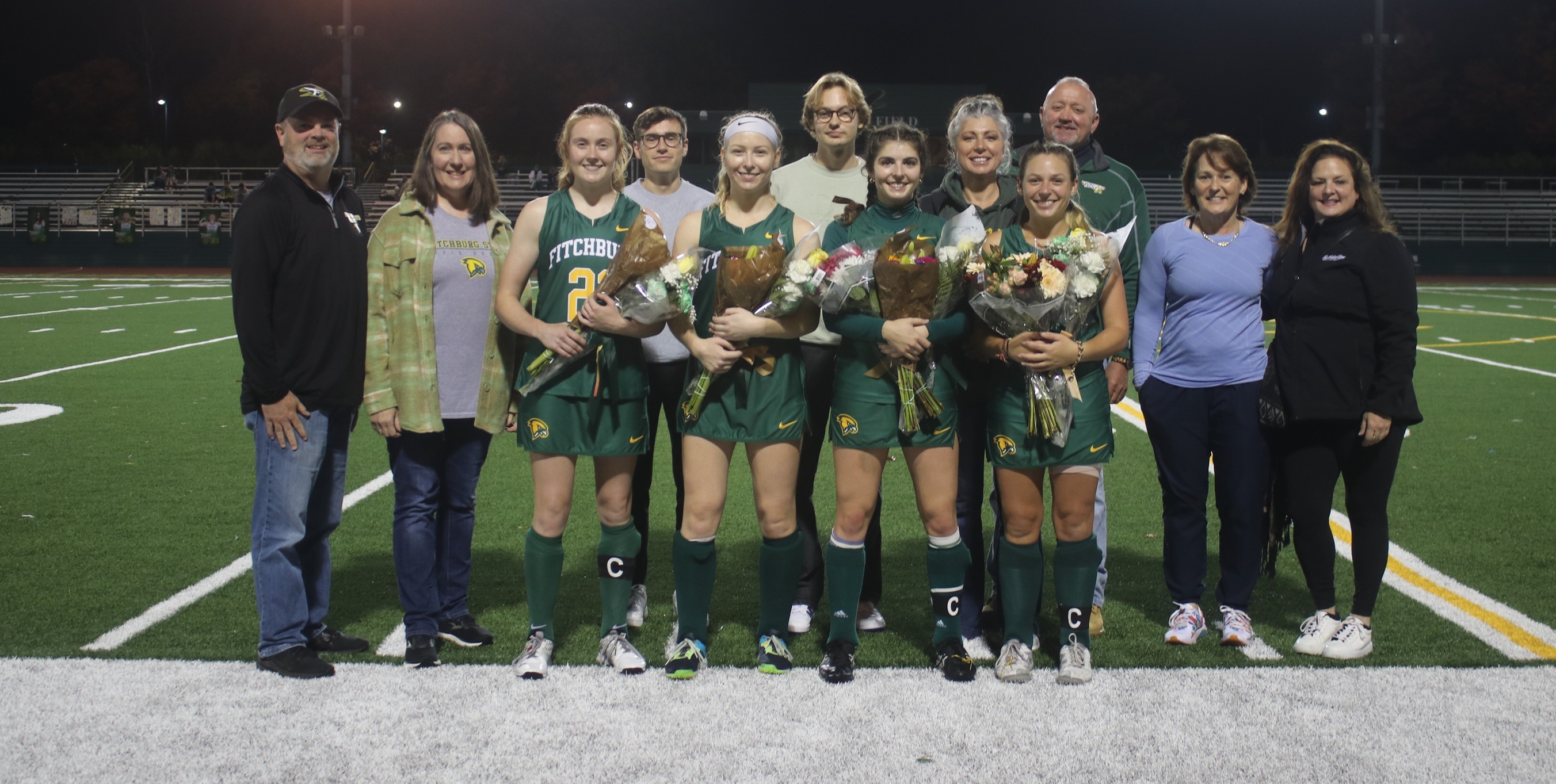 Falcons Fly Past Spartans On Senior Night