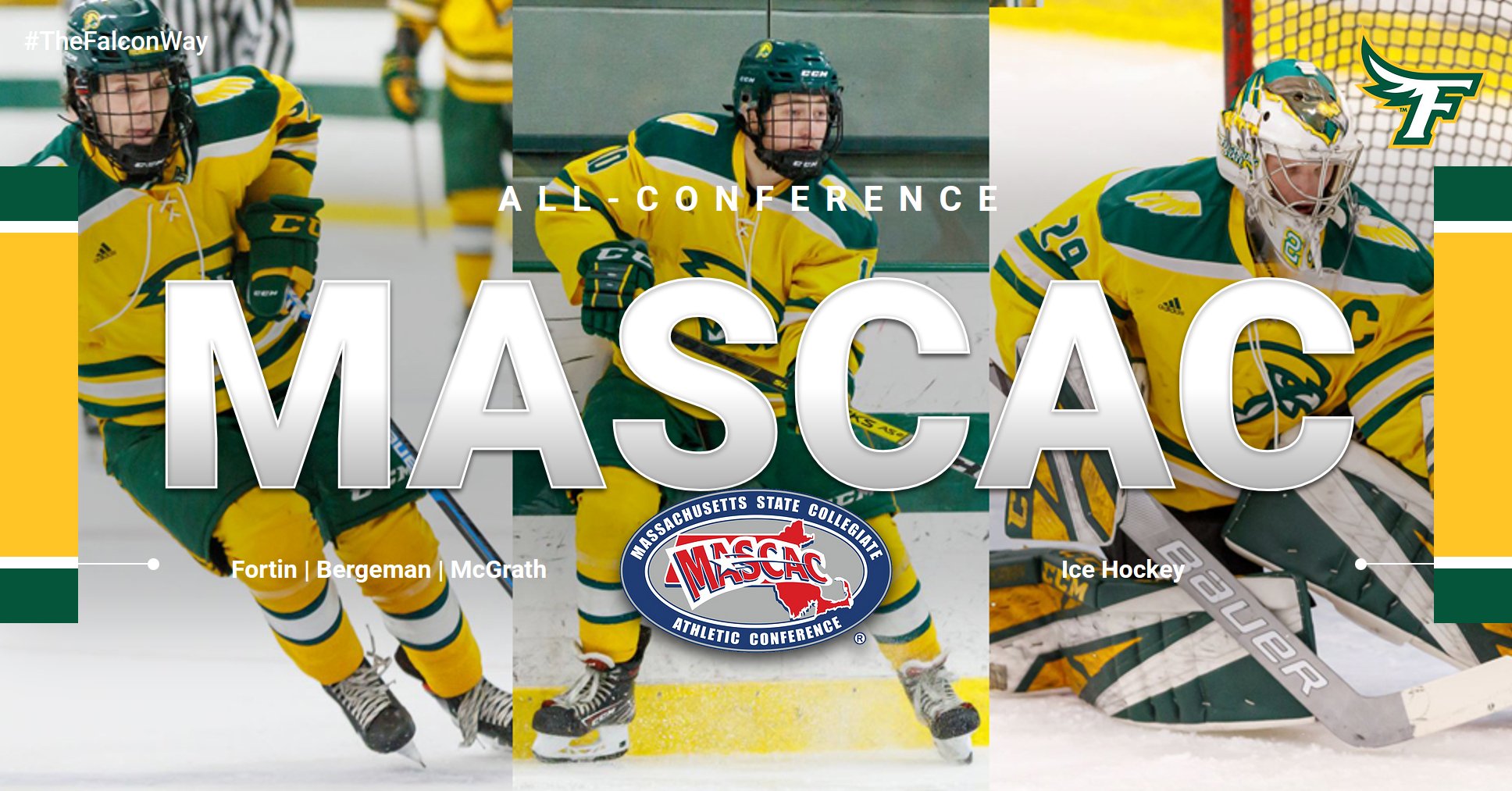 Falcon Trio Earn MASCAC All-Conference Honors