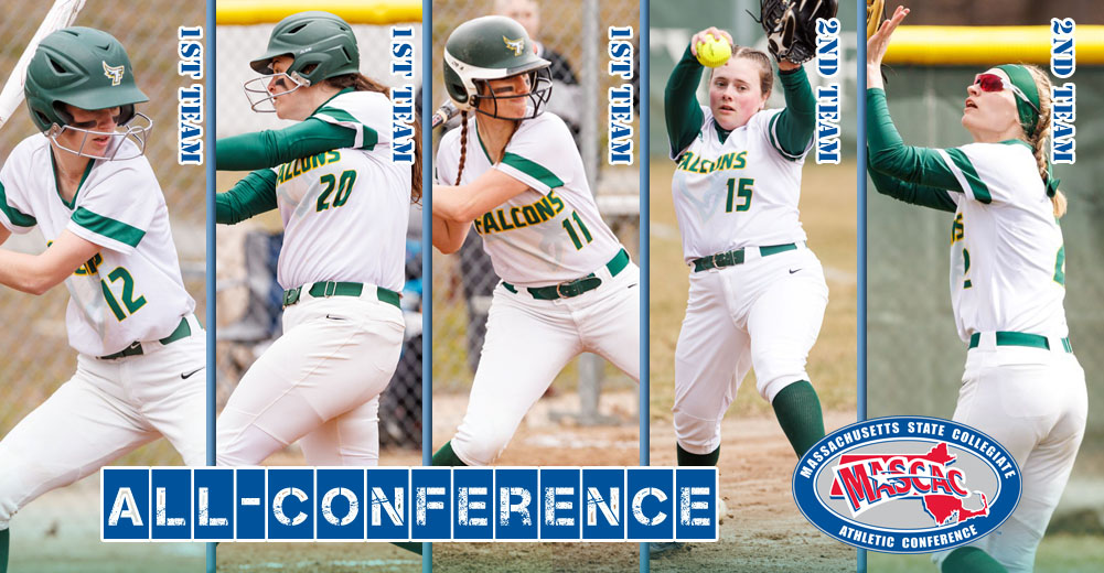 Five Falcons Collect MASCAC Softball All-Conference Honors