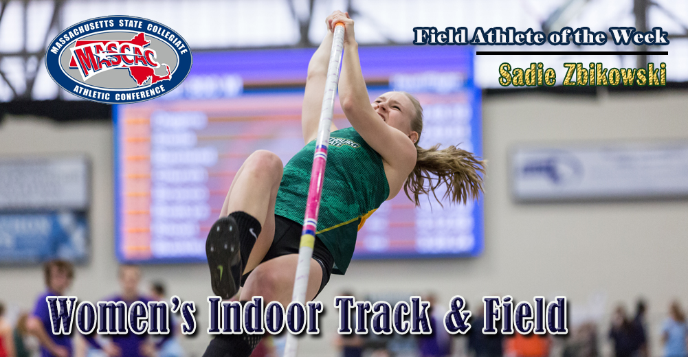Zbikowski Earns MASCAC Women’s Indoor Field Athlete Of The Week Honors