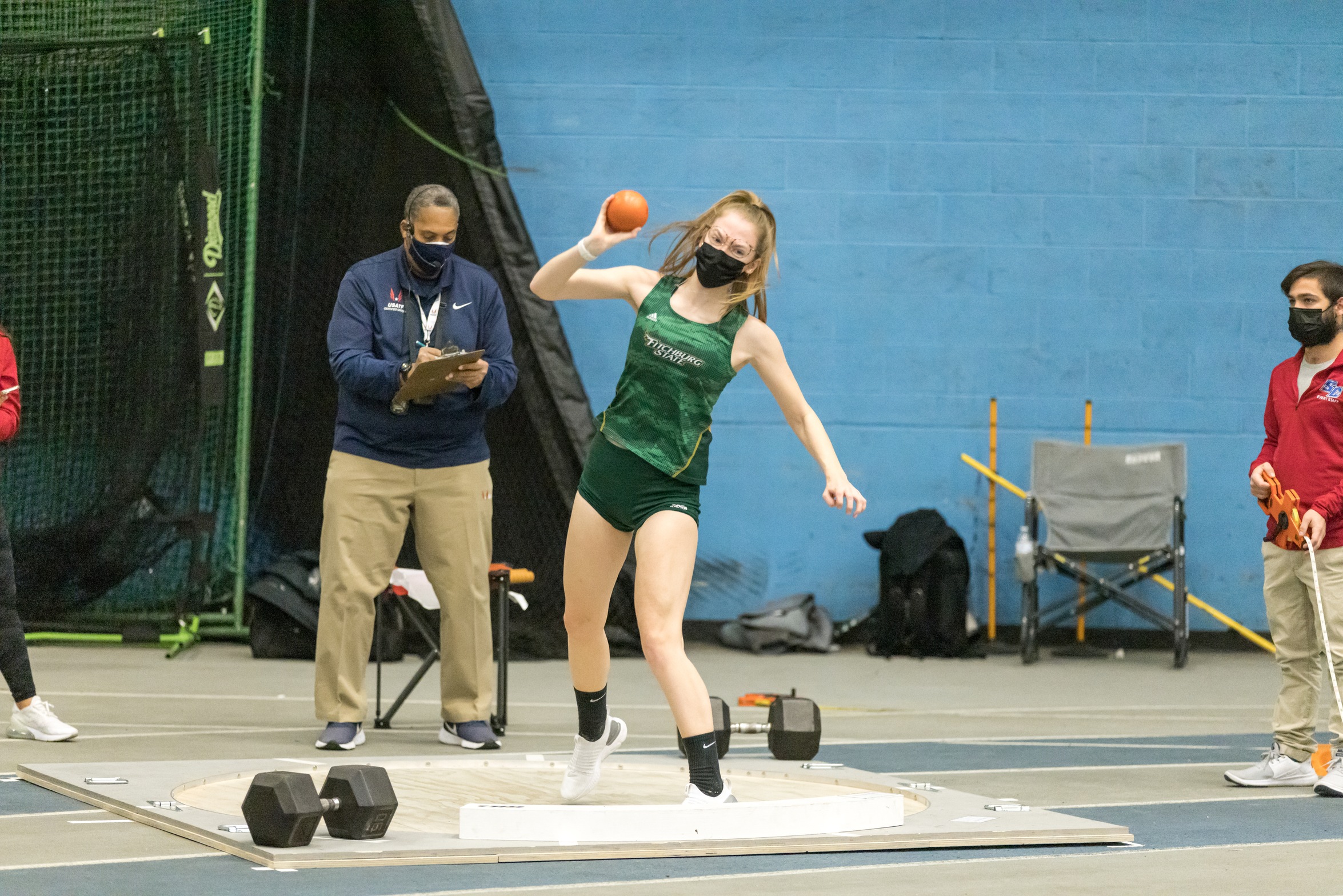 Falcons Place Third At 2022 MASCAC Indoor Championships