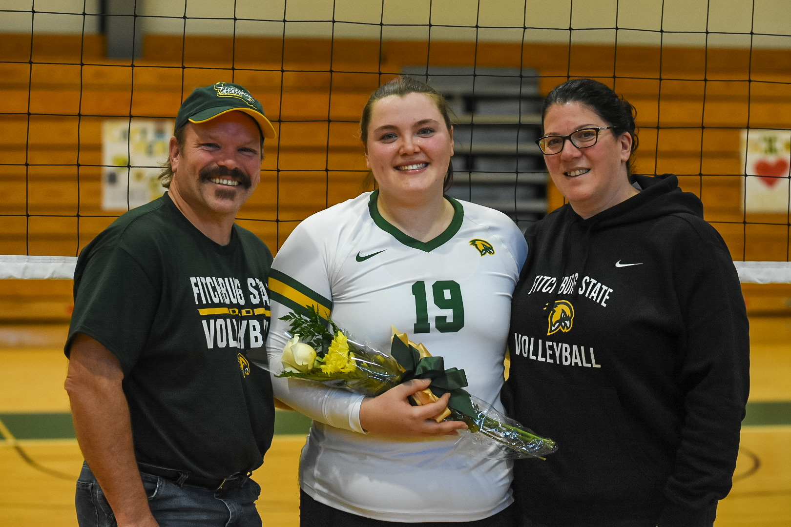 Falcons Notch Five Set Thriller Victory Over Vikings On Senior Day